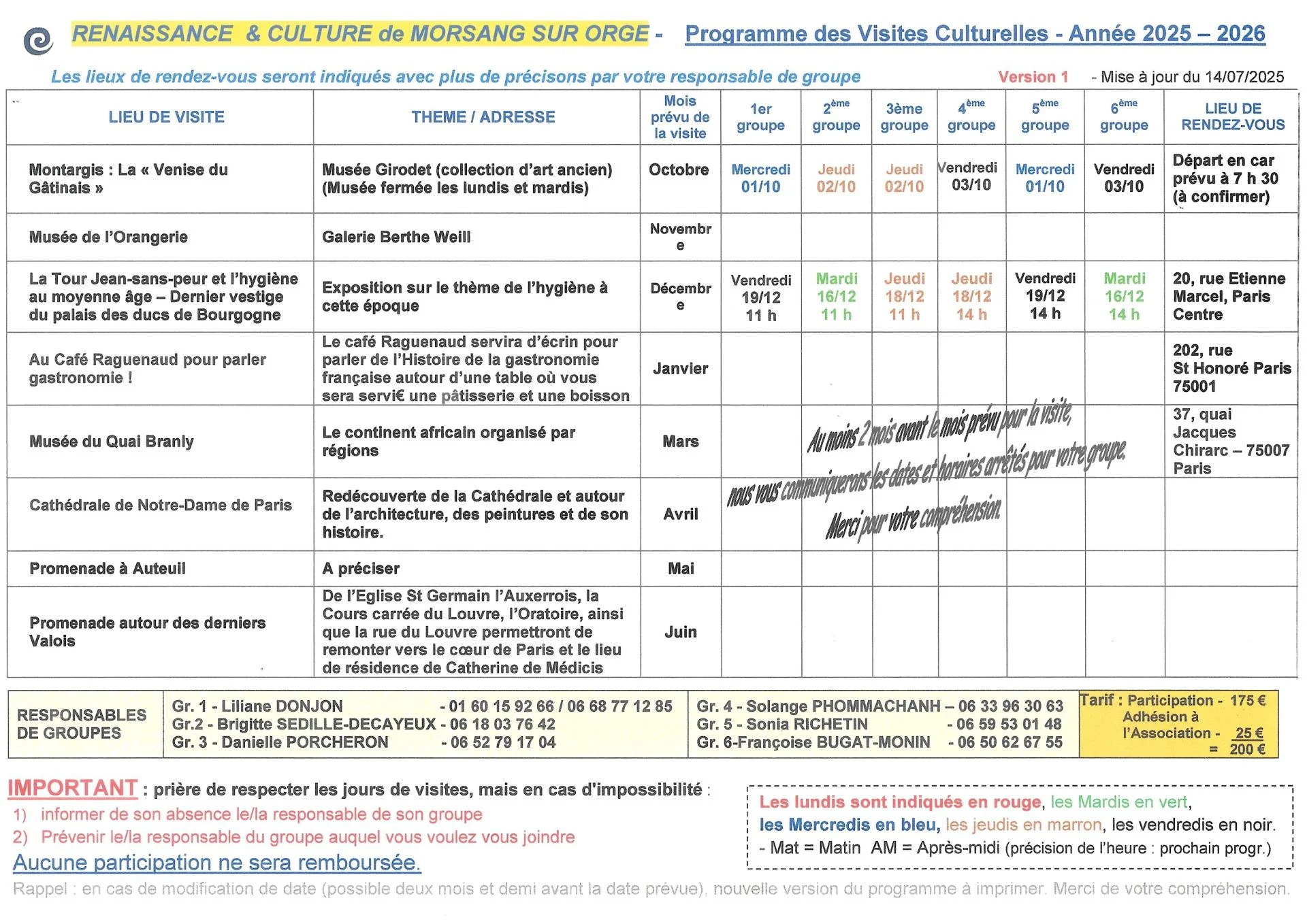 Programme visites culturelles 2025 2026 v 1